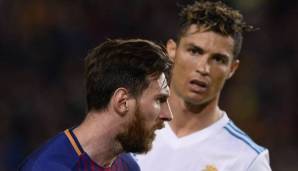 Cristiano Ronaldo und Lionel Messi spielten jahrelang in Spanien gegeneinander.