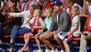 Arjen Robben und seine Familie mussten nach einem Coronafall in die Quarantäne.