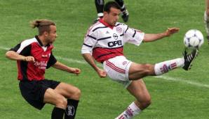 ANTONIO DI SALVO (Meister 2001): In seiner einzigen Saison wurde er nur achtmal eingewechselt. Auch er schloss sich später dem TSV 1860 an. Nach der Karriere machte er den Fußballlehrer und ist inzwischen zum U21-Nationaltrainer aufgestiegen.