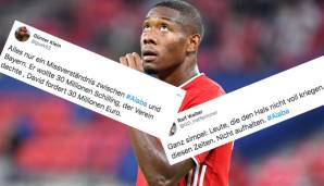 Der FC Bayern hat sich aus den Verhandlungen um eine Verlängerung von David Alaba zurückgezogen. Die Reaktionen im Netz sind heftig, dem Österreicher wird vor allem Geldgier vorgeworfen. Wir haben die Reaktionen gesammelt.