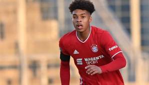 Platz 11: JUSTIN CHE (FC Bayern München II) am 10.4.2021 beim 2:2 gegen den FC Ingolstadt 04 - Alter: 17 Jahre, 4 Monate, 23 Tage.