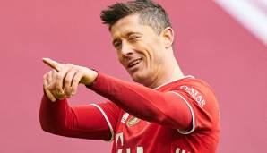 Robert Lewandowski traf gegen Stuttgart drei Mal.