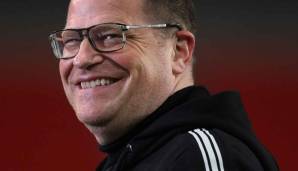 Manager Max Eberl freut sich nicht nur für seinen Klub Borussia Mönchengladbach über das Aus des FC Bayern München im DFB-Pokal, sondern für den ganzen deutschen Fußball.