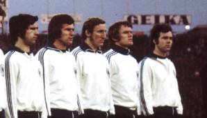 Platz 5: GEORG SCHWARZENBECK (Mitte) - 416 Bundesligaspiele, 1966-1981 beim FC Bayern
