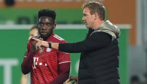 Alphonso Davies wird den Bayern mindestens rund einen Monat fehlen.