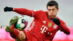 Platz 1: ROBERT LEWANDOWSKI - Vergebene Großchancen: 37 - Spiele: 46 - Minuten: 4005.