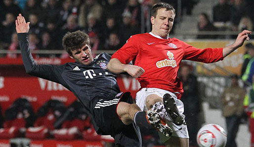 Thomas Müller erzielte gegen Mainz das 2:0 und befand später: "Wir haben verdient gewonnen"