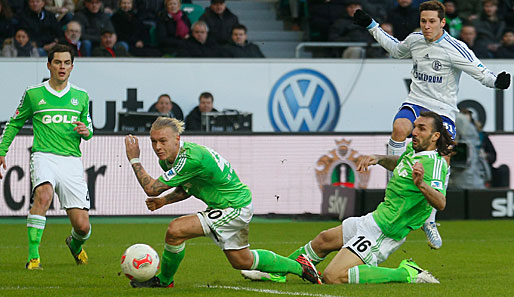 Mann des Spiels: Julian Draxler trifft zum 1:0 für den FC Schalke 04