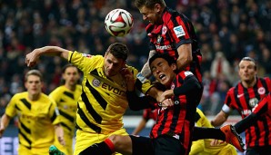 In den letzten 37 Duellen zwischen Frankfurt und Dortmund fielen immer Tore