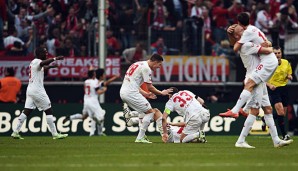 Jubel: Der FC schoss die Eintracht aus dem Stadion