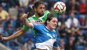 In einem umkämpften Match teilen sich der VfL Wolfsburg und die TSG Hoffenheim die Punkte