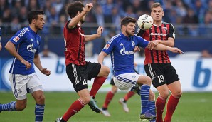 Klaas-Jan Huntelaar und dem FC Schalke 04 gelang gegen Ingolstadt nur ein Remis