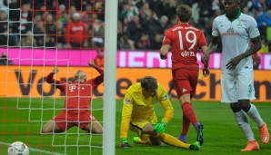 Thiago Alcantara brachte die Bayern schon in der 9. Minute in Führung