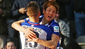 Genki Haraguchi erzielte die Führung für die Hertha