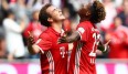 Genau, ganz oben: Die Bayern verabschieden sich meisterlich aus der Saison