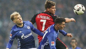 Florian Niederlechner traf für den SC Freiburg
