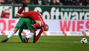 Werder Bremen arbeitete mit allen Mitteln gegen den FC Bayern