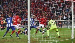 Franck Ribery erzielte den Führungstreffer für den FC Bayern München