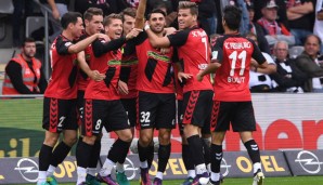 Der SCF siegte am 6. Spieltag knapp gegen die Eintracht aus Frankfurt
