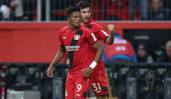 Bayer 04 Leverkusen gewann am 10. Spieltag gegen den 1. FC Köln