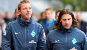 Florian Kohlfeldt feiert seinen Bundesligaeinstand
