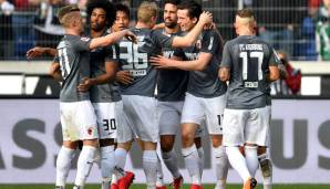 Der FC Augsburg feierte einen knappen Auswärtssieg bei Hannover 96