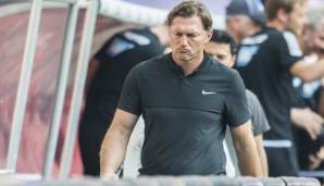 Ralph Hasenhüttl läuft Gefahr, mit RB Leipzig die Champions League zu verpassen.