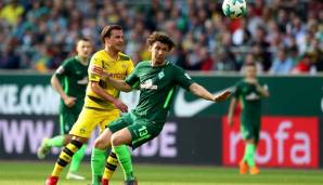 Dortmunds Mario Götze zeigte gegen Werder Bremen ansteigende Form.