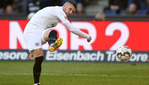 Ante Rebic erzielte das 1:0 für Eintracht Frankfurt gegen Hannover 96.