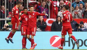 Der FC Bayern hat mit einem 6:0-Kantersieg gegen den VfL Wolfsburg erstmals seit September wieder die Tabellenführung übernommen. SPOX zeigt die Einzelkritik der Spieler des Rekordmeisters.