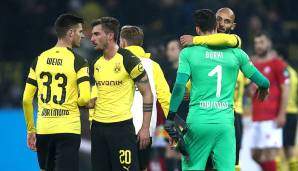Nach dem 0:5 gegen die Bayern zeigt der BVB über 60 Minuten gegen Mainz eine gute Leistung. Dann brechen die Schwarz-Gelben plötzlich ein. Bürki rettet die Borussia in der Schlussphase. SPOX hat die Noten und Einzelkritiken zu den Dortmundern.