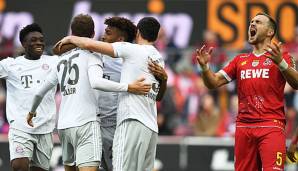 Der FC Bayern führte beim 1. FC Köln bereits nach zwölf Minuten mit 3:0.