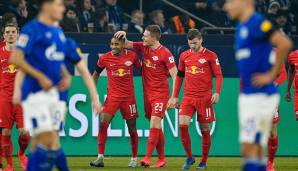 Bei RB Leipzigs 5:0-Sieg auf Schalke überzeugte vor allem Christopher Nkunku. Bei S04 präsentierten sich drei Spieler desolat. Die Noten und Einzelkritiken.