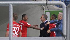 Mehrere Bayern-Akteure, darunter David Alaba, der ja selbst einmal für Hoffenheim spielte, versuchen, den eigenen Anhang zur Vernunft zu bringen. Auch mit dabei ...