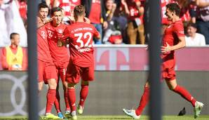 Der FC Bayern München hat am 5. Spieltag mit 4:0 zu Hause gegen den 1. FC Köln gewonnen. Lewandowski egalisierte dabei eine über 50 Jahre alte Rekordmarke. Die Noten und Einzelkritiken.