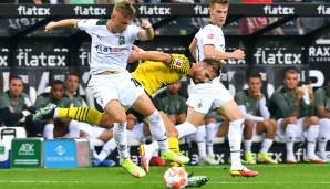 LUCA NETZ: Der 18-jährige Neuzugang von Hertha BSC hatte die wenigsten Ballaktionen aller Gladbacher Startspieler. Dank seiner resoluten und frechen Zweikampfführung und seinen drei Torschüssen gehörte er aber zu den Auffälligsten. Note: 2,5.