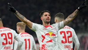 Dominik Szoboszlai erzielte beim 2:1-Sieg der Leipziger gegen Stuttgart beide Treffer.