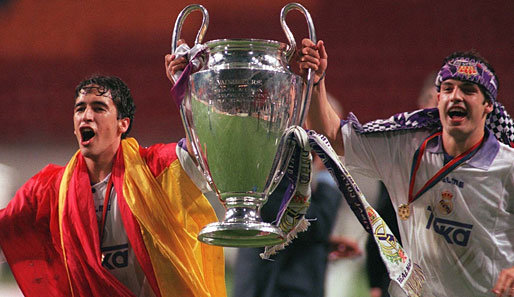 Real Madrid (letzter Titel 2002) ist mit neun Erfolgen Rekordsieger der Champions League