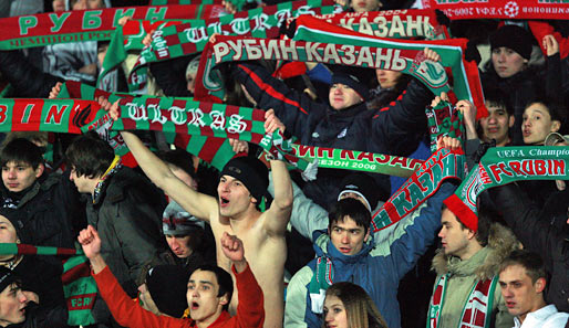2008 und 2009 durften die Fans von Rubin Kasan den russischen Meistertitel bejubeln