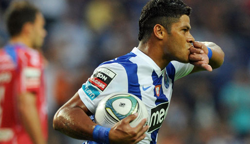 Hulk brachte den FC Porto mit seinem Tor zum zwischenzeitlichen 1:1 zurück ins Spiel