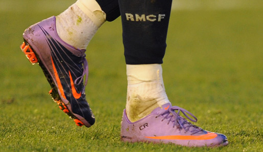Drei Paar dieser Schuhe von Cristiano Ronaldo sind in der Allianz Arena offenbar entwendet worden