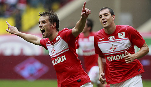 Dmitri Kombarow erzielte den Siegtreffer für Spartak Moskau