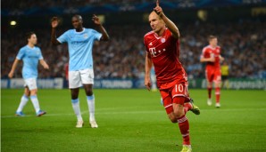 Arjen Robben wird dem FC Bayern in Pilsen fehlen
