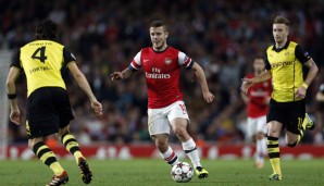 Gut für Dortmund: Arsenals Wirbelwind Jack Wilshere fällt aus