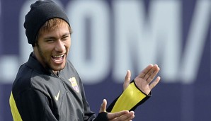 Neymar ist das Selbstvertrauen anzusehen