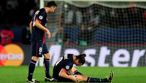 Zlatan Ibrahimovic (r.) spielt seit 2012 für Paris Saint-Germain