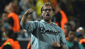 Jürgen Klopp war mit der Leistung von Borussia Dortmund mehr als zufrieden