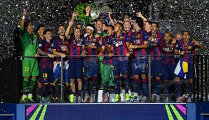 Der FC Barcelona machte mit dem Sieg im Finale der Champions League das Triple perfekt