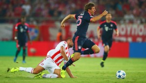 Thomas Müller müsste gegen Olympiakos einiges einstecken
