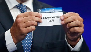 Der FC Bayern München hat als Gruppensieger im Rückspiel Heimrecht